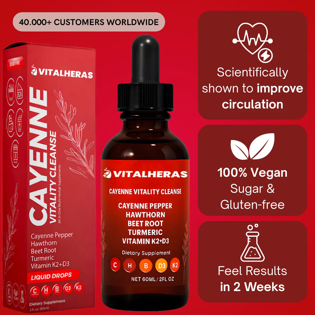 VitalHeras™ Cayenne Pepper Liquid Extract